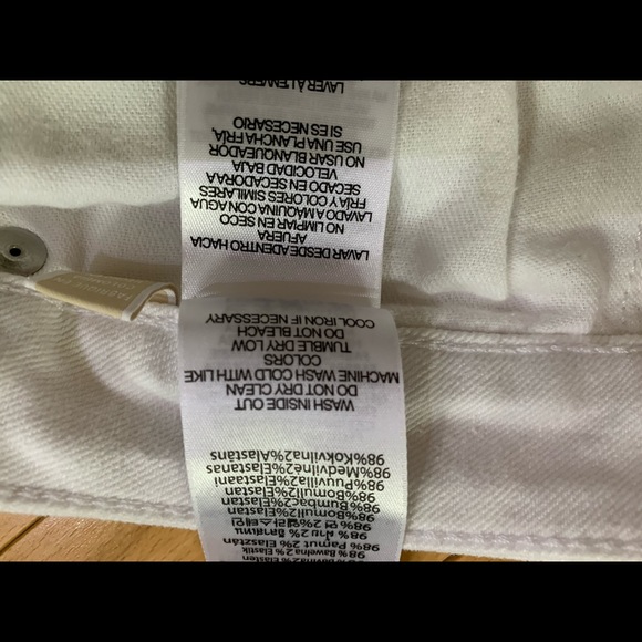 Michael Kors White Jeans Petite Size 4 - Picture 5 of 11